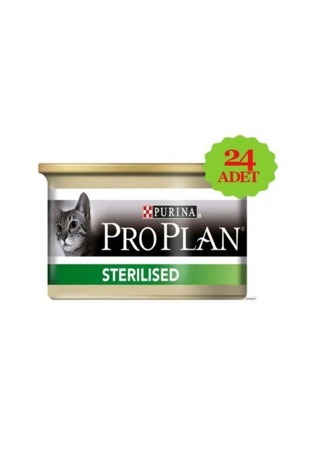 Pro Plan Sterilised Somonlu Kedi Konserve 85 Gr X 24 Adet