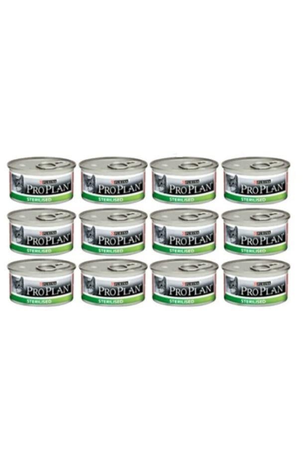 Pro Plan Sterilised Somonlu Kedi Konserve 85 Gr X 12 Adet