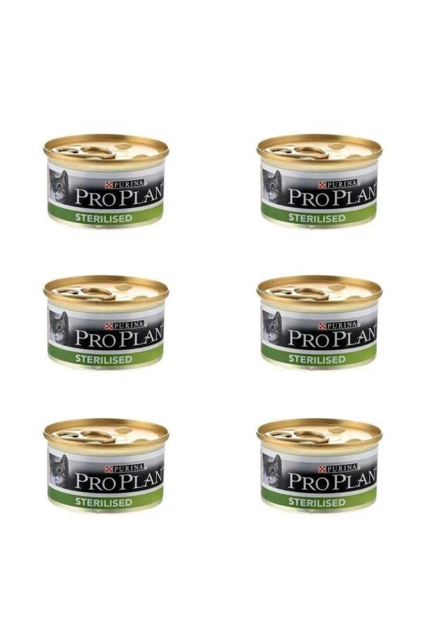 Pro Plan Sterilised Somonlu Kedi Konserve 85 Gr X 6 Adet