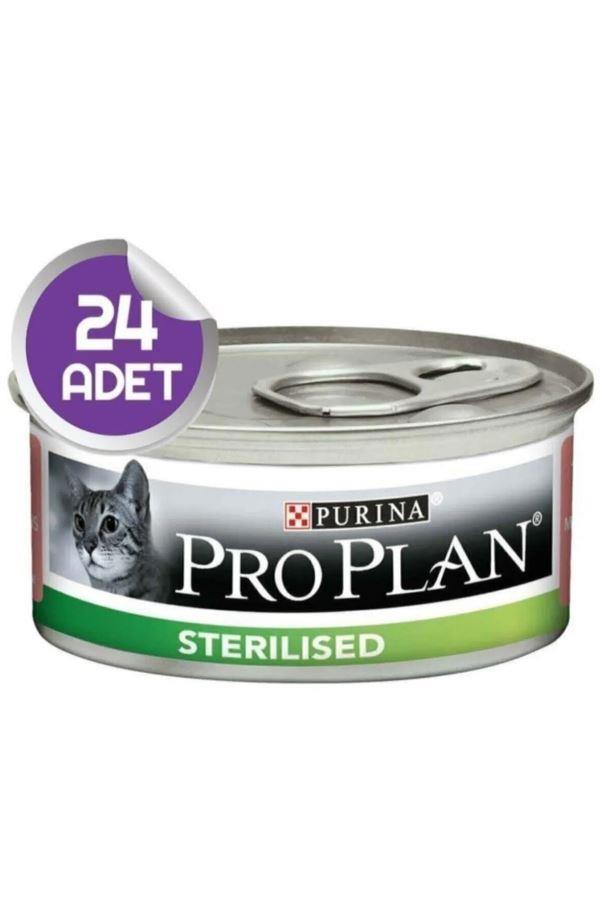 Pro Plan Sterilised Somonlu Kedi Konserve 85 Gr X 24 Adet