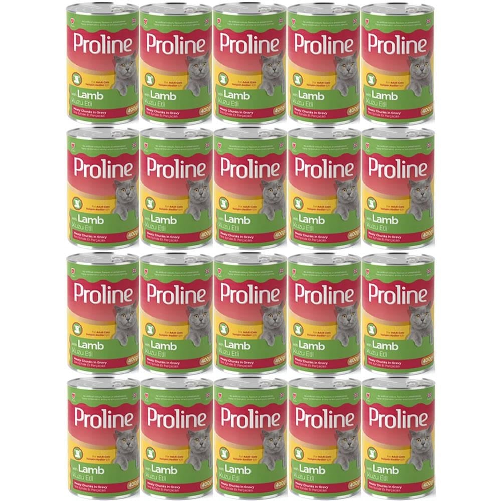 Proline Kuzu Etli Yetişkin Kedi Konservesi 400 Gr 20 Adet