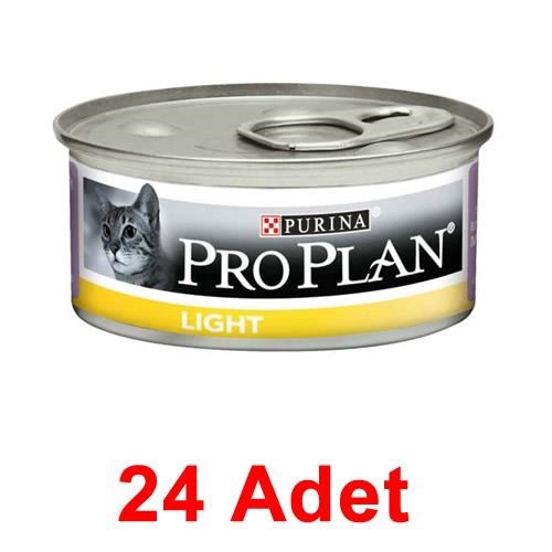 Proplan Light Hindili Kedi Konservesi 85 Gr 24 Adet