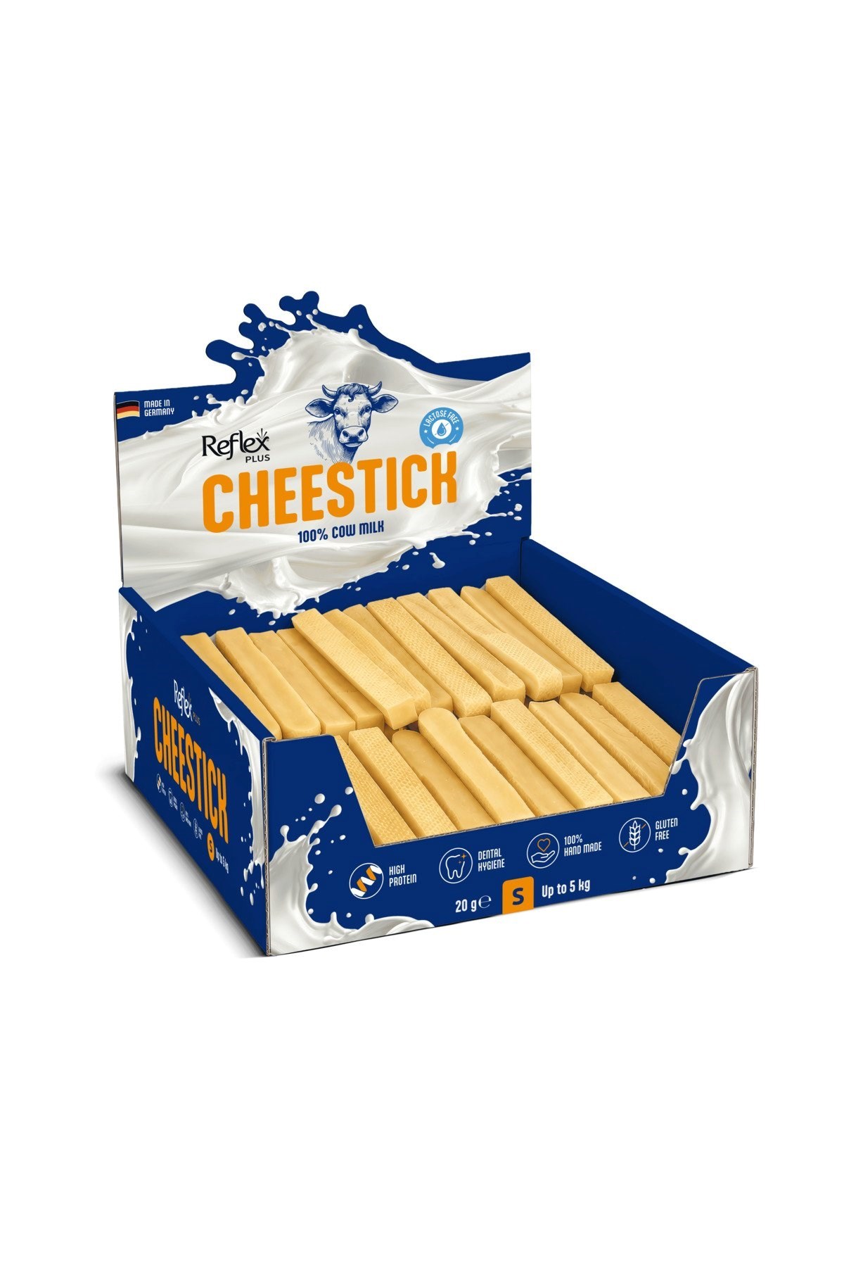 Reflex Plus Cheestick Peynir Çubuğu Köpek Ödül Maması 50*20 Gr (S)