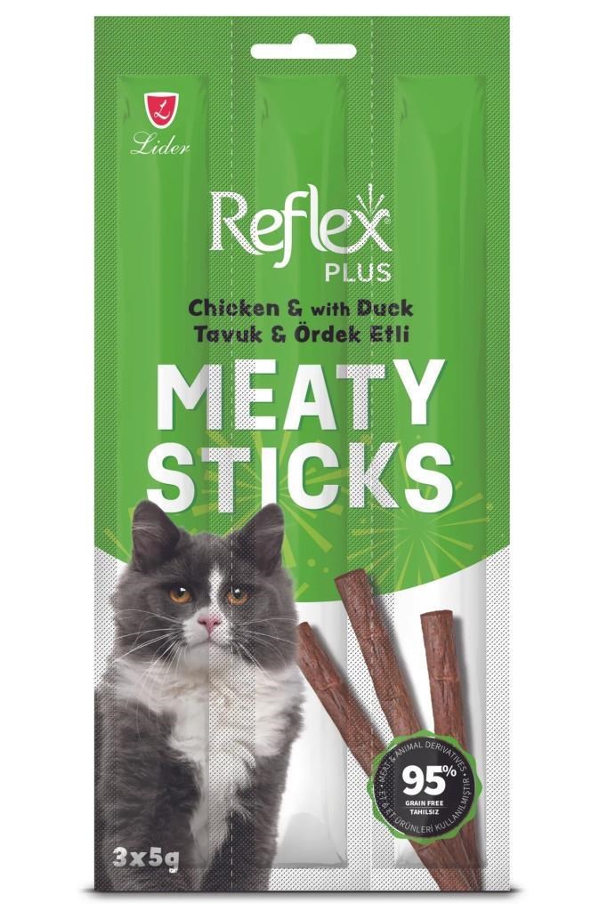 Reflex Plus Kedi Ödül Sticks Tavuk & Ördek 20 PAKET