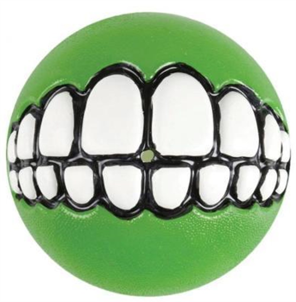 ROGZ GRINZ DİŞ DESENLİ TOP YEŞİL -S- 4,9 CM