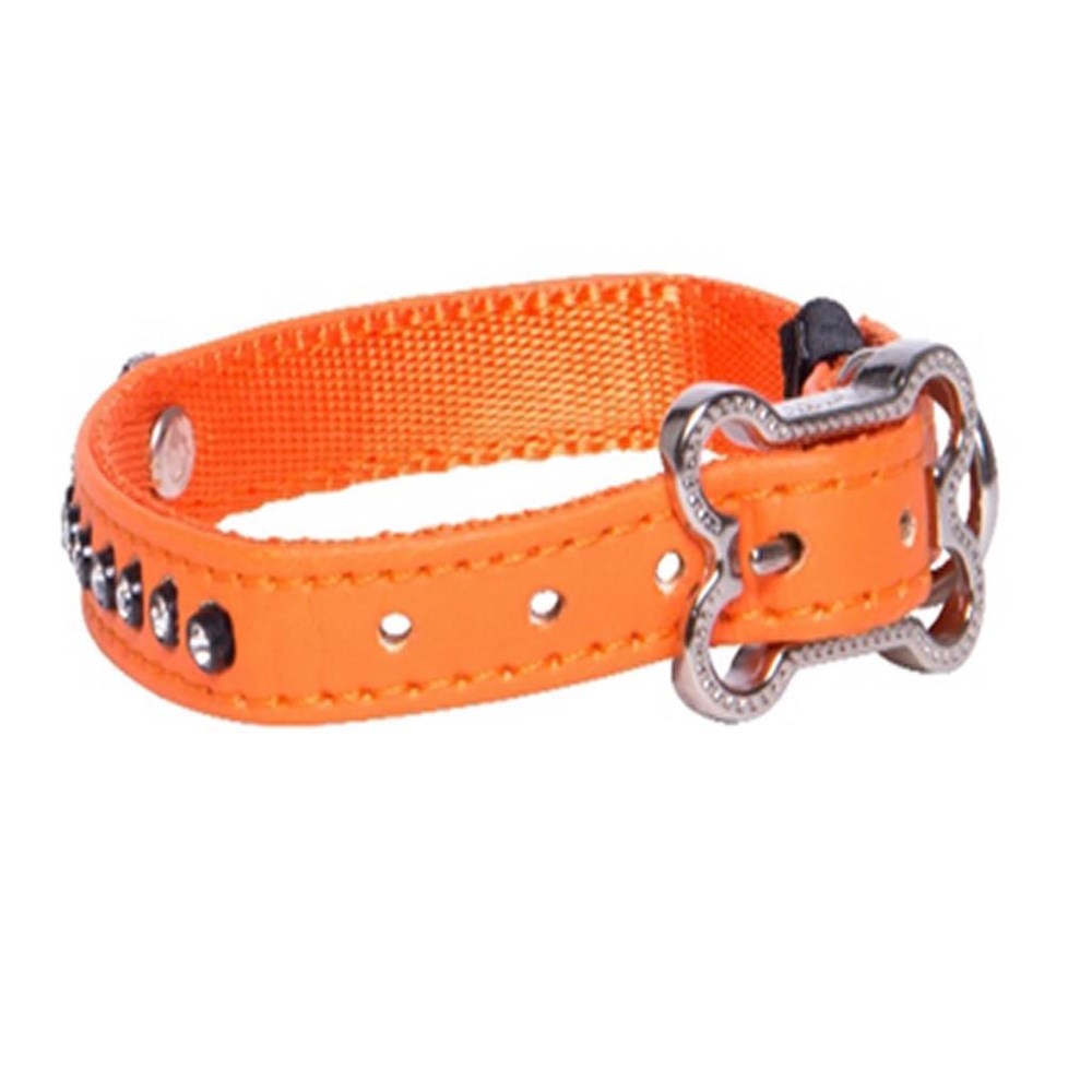 Rogz Luna Köpek Boyun Tasması Turuncu 8 Mm XS