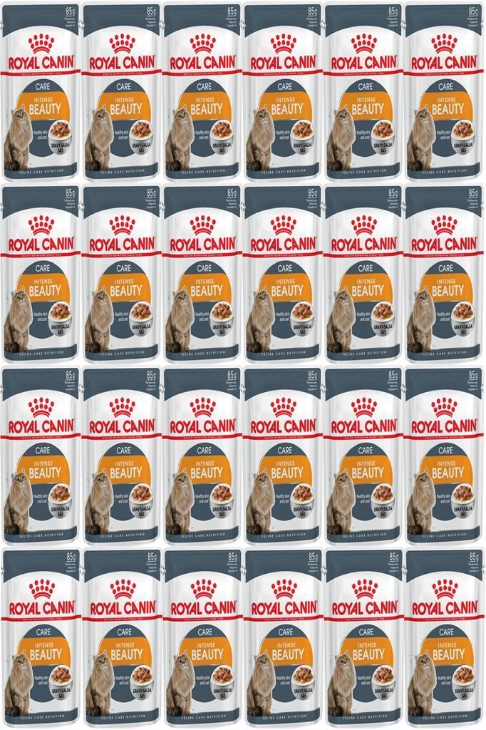 Royal Canin Intense Beauty Yetişkin Kedi Konservesi 85gr 24 Adet