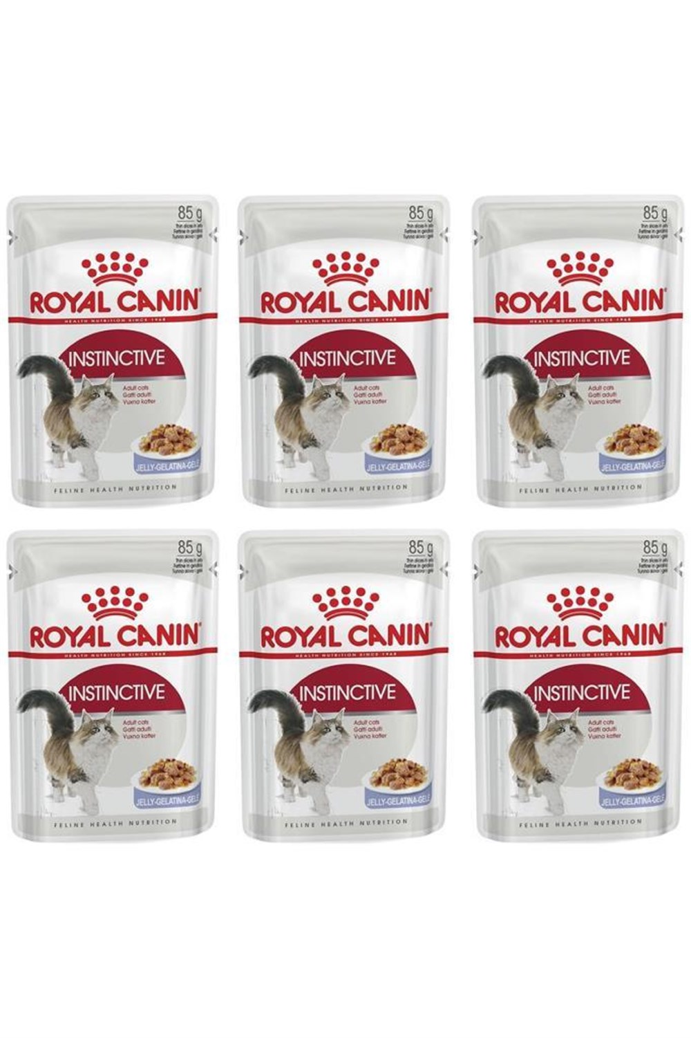 Royal Canin Jelly Instinctive Yaş Kedi Mamasi 85 Gr 6 Adet