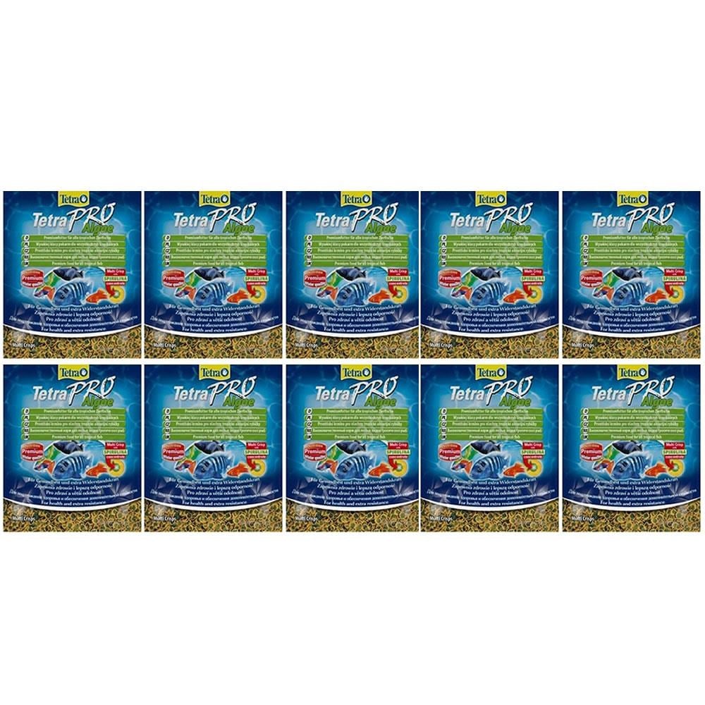 Tetra Pro Algae Crisps Bitkisel Ciklet Balığı Yemi 12gr*10 Adet