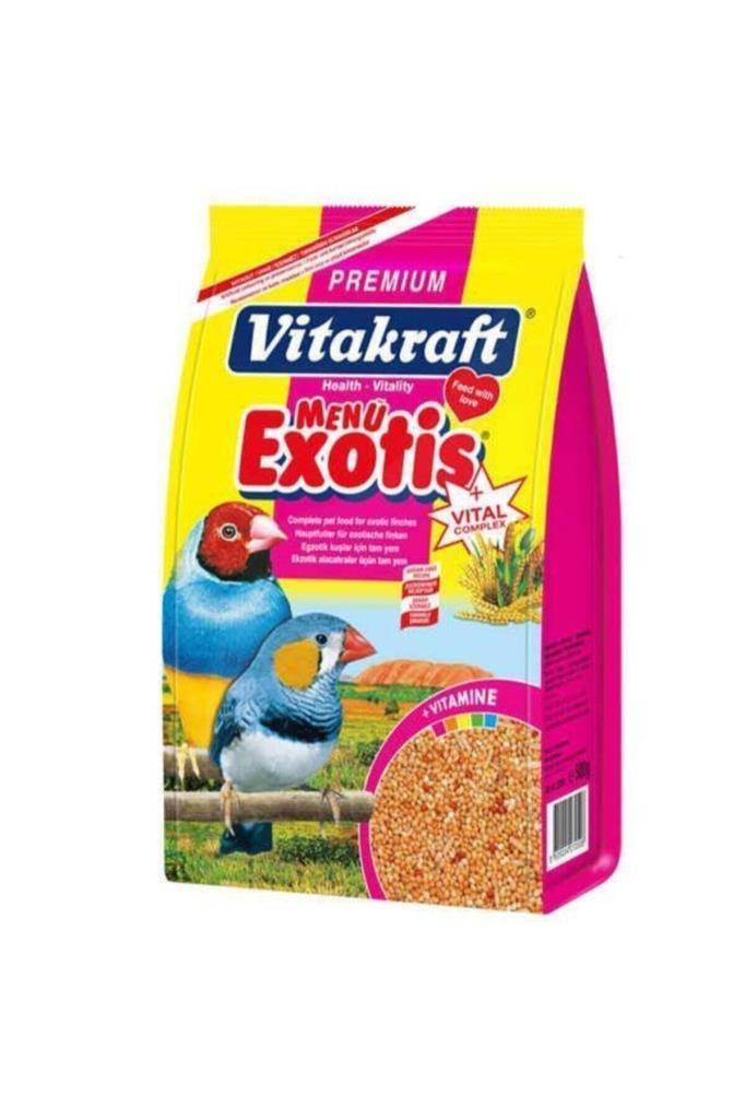 Vitakraft Menü Premium Egzotik Finch Kus Yemi 500 Gr