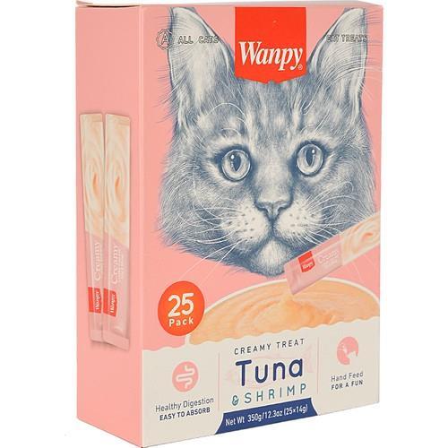 Wanpy Creamy Ton Balığı&karides Sıvı Ödül 25x14 Gr