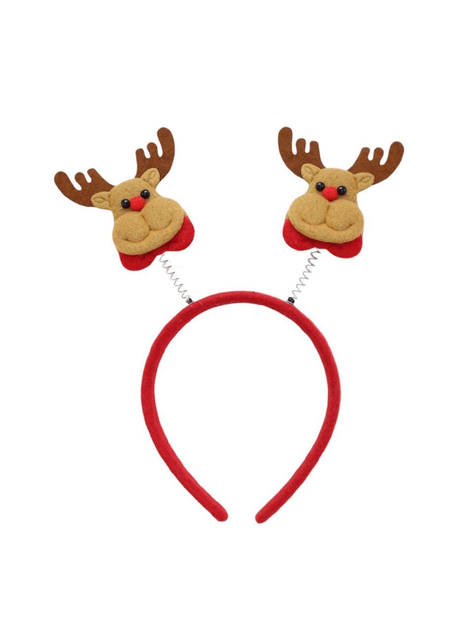 Yılbaşı Parti Tacı Geyik Figürlü Taç 12'li