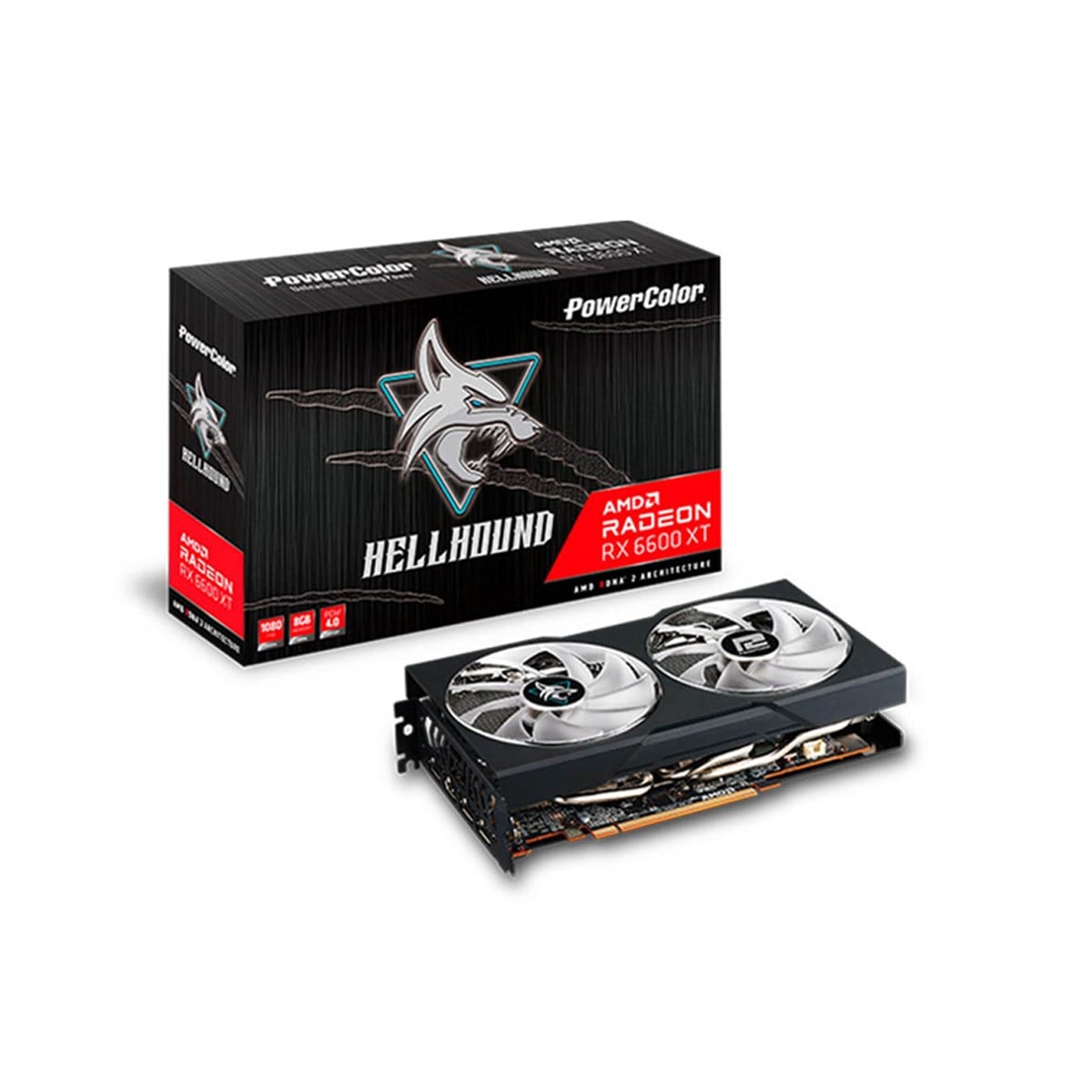 Powercolor Hellhound Led Satın Al: PowerColor Hellhound RX6650XT OC 8GB 128Bit GDDR6 ...