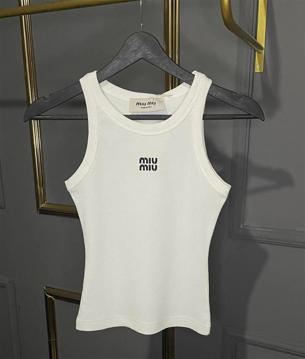 MARNO 】Mia tank / White Mia Tank White - Edge Clothing