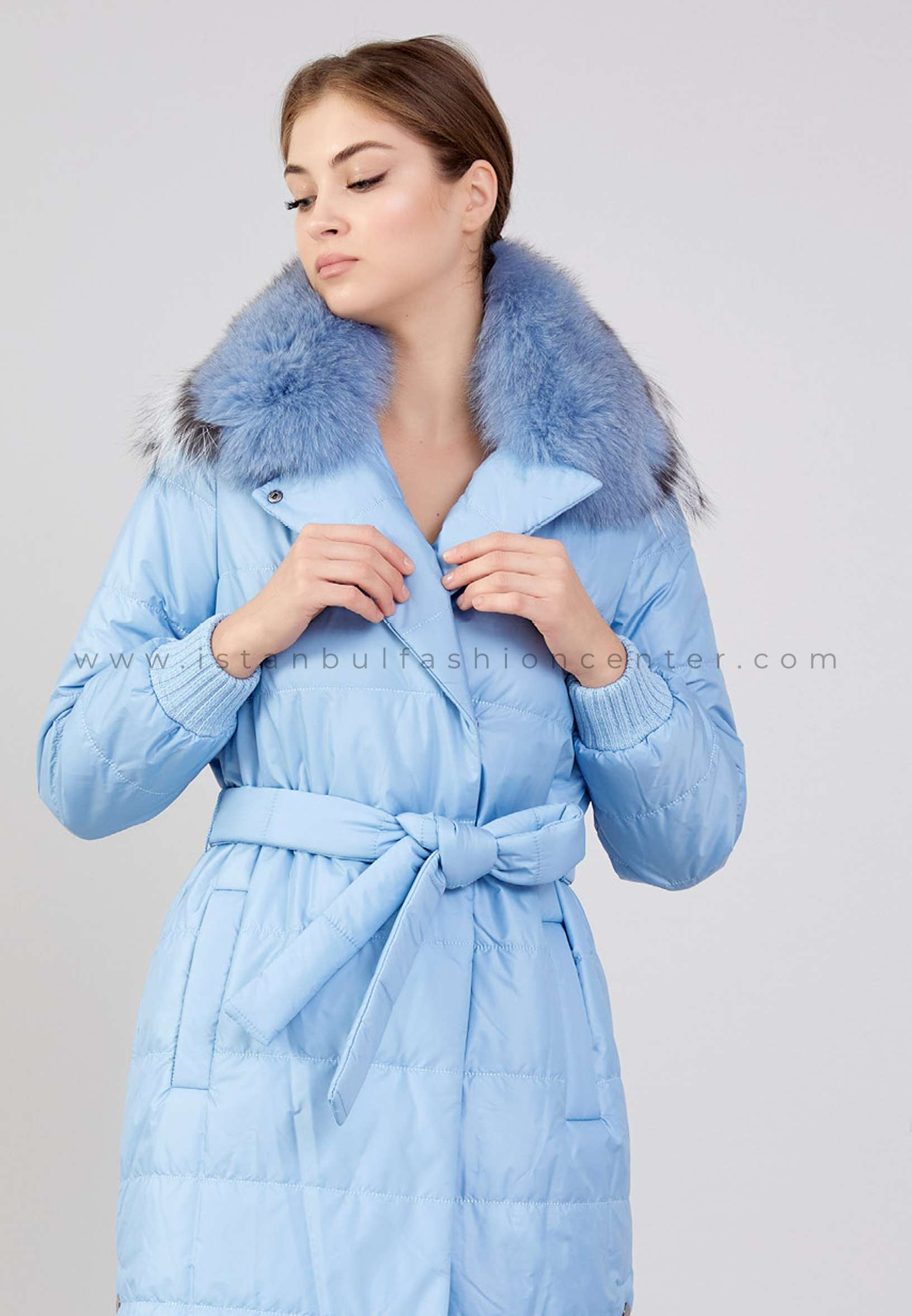 milano coat blue