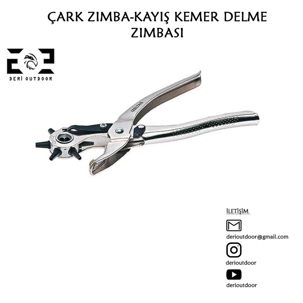 İzeltaş Çark Zımba-Kayış Kemer Delme Pensesi | derimalzeme.com