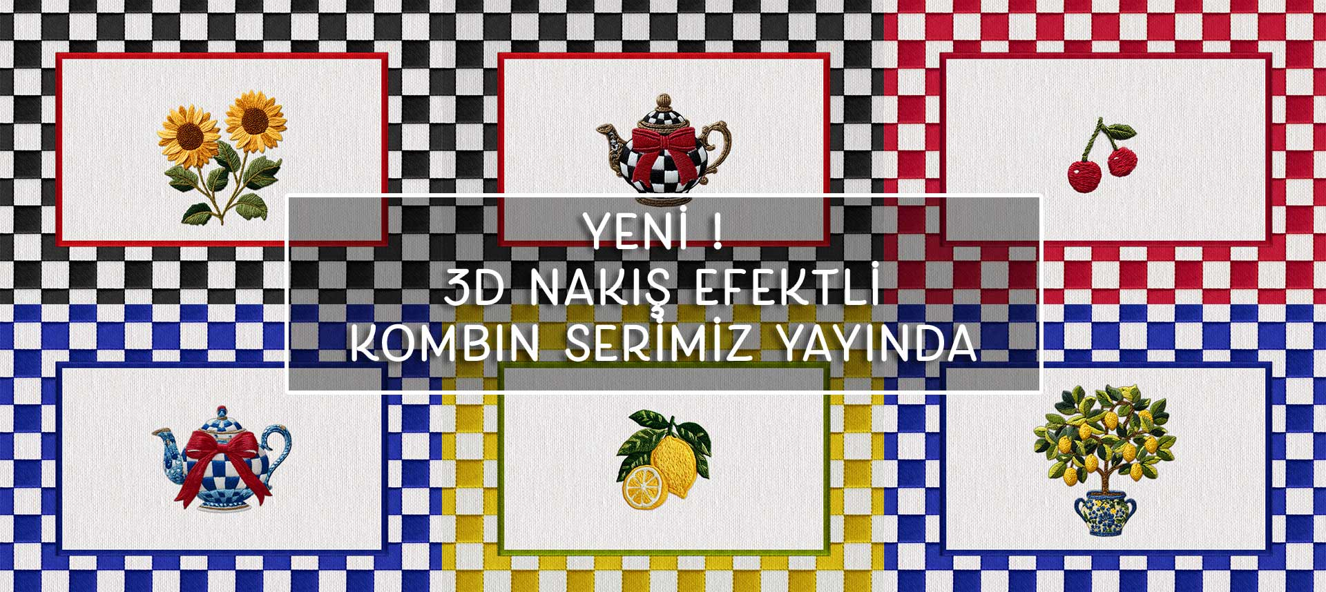 3D Nakış Efektli Seri