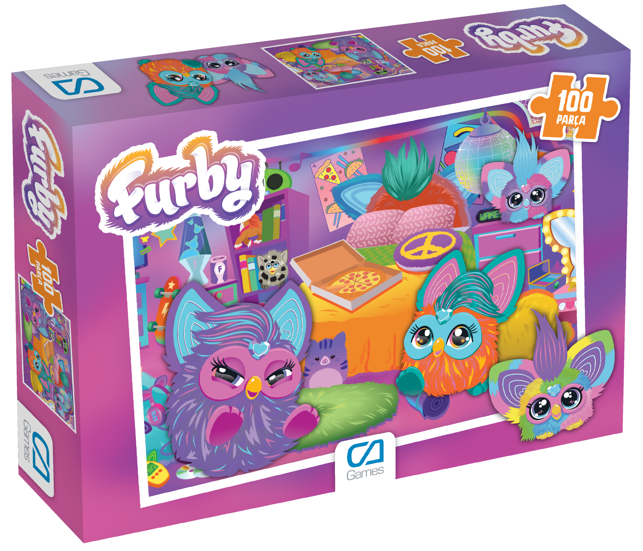 CA GAMES FURBY PUZZLE 100