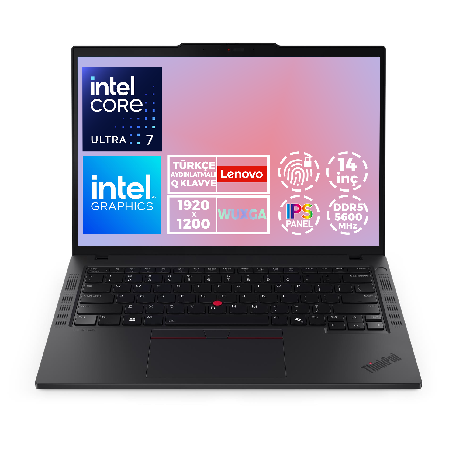 Lenovo ThinkPad T14 Gen 5 Ultra 7 155U 96GB 2TB SSD 14'' WUXGA W11P Notebook 21ML008MTX 024