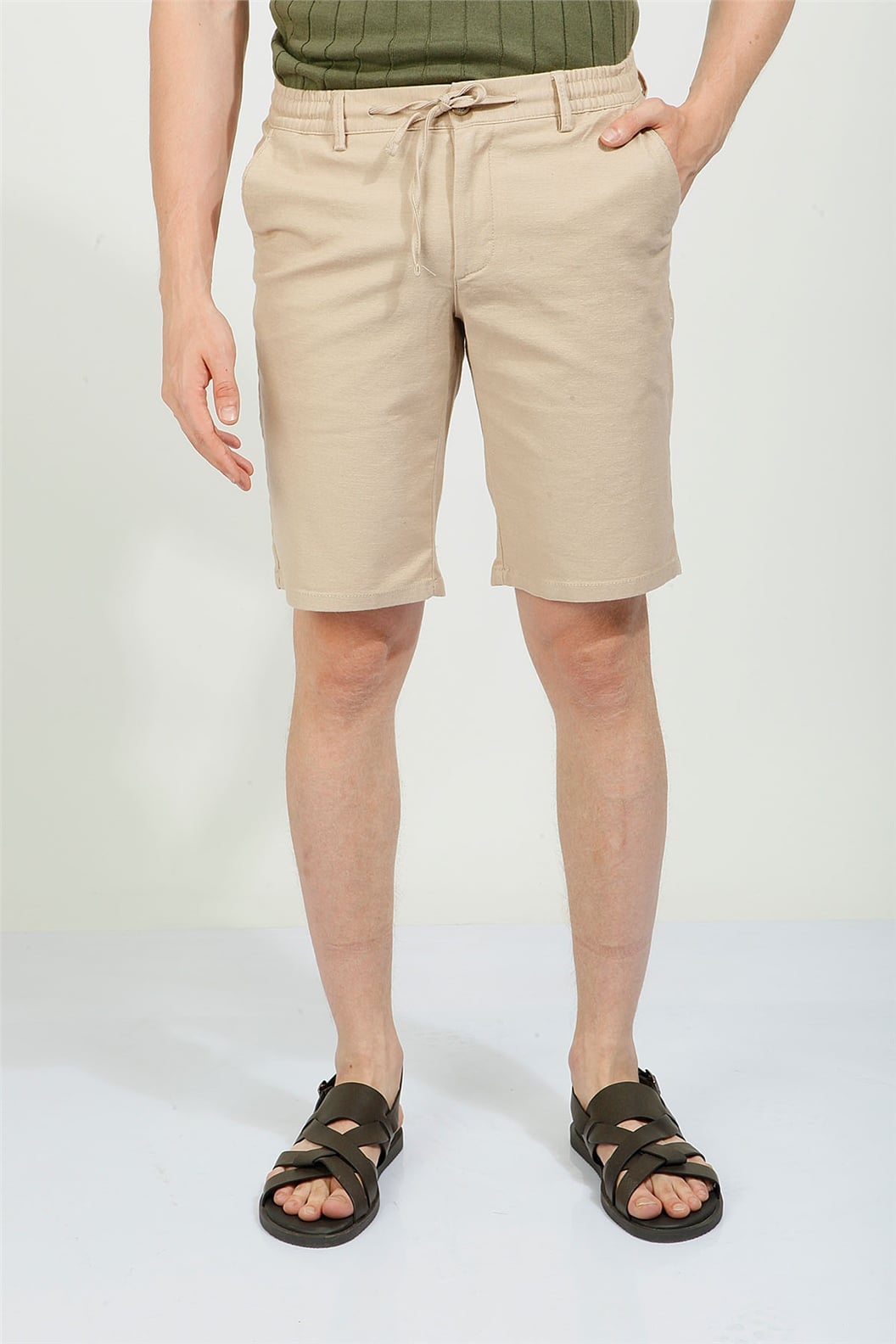 BJ Slim Fit Bermuda Şort · 6