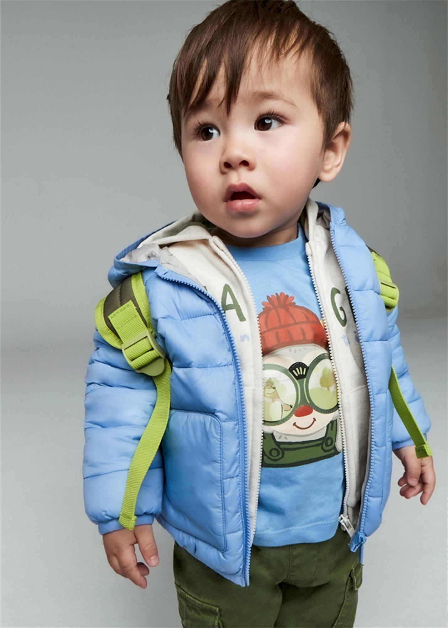 Mayoral Erkek Bebek Uzun Kollu Tişört Mavi 2036