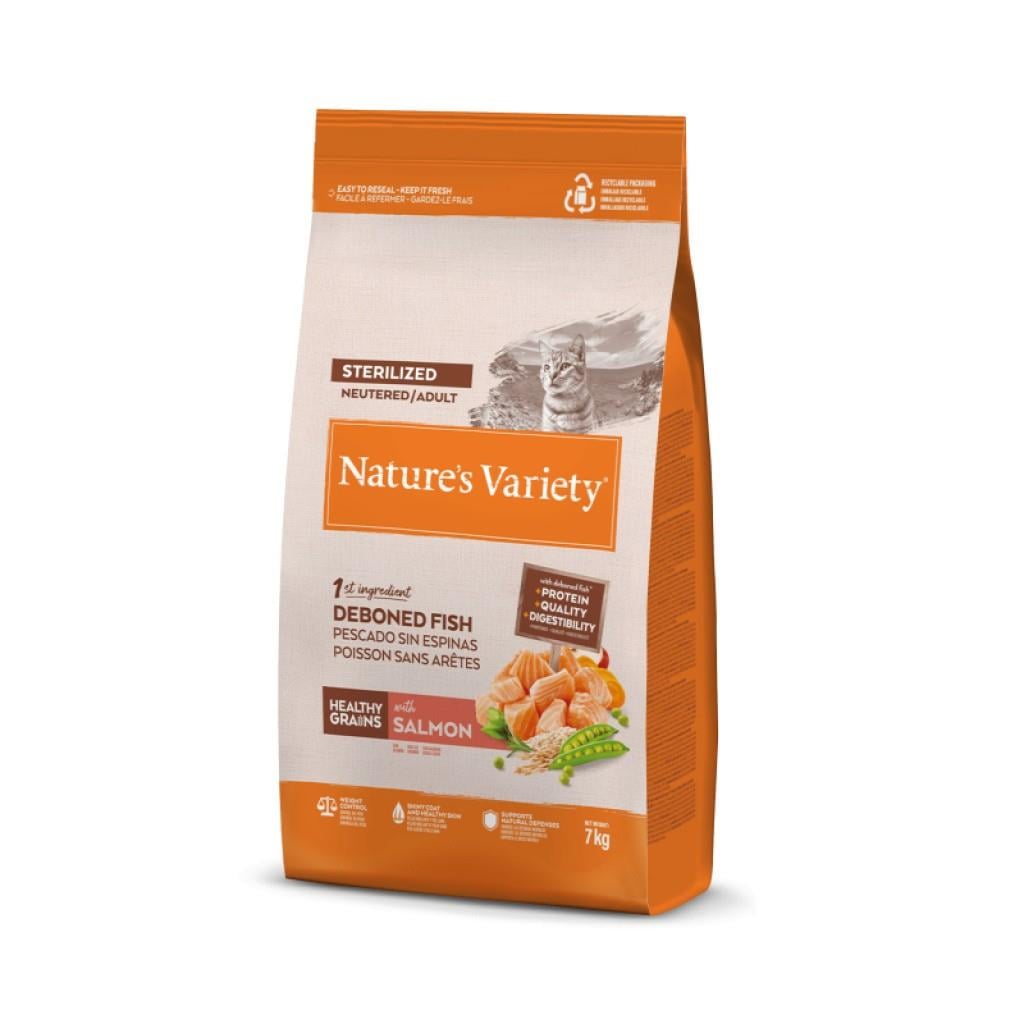 Nature's Variety Somonlu Kısırlaştırılmış Kedi Maması 7 kg