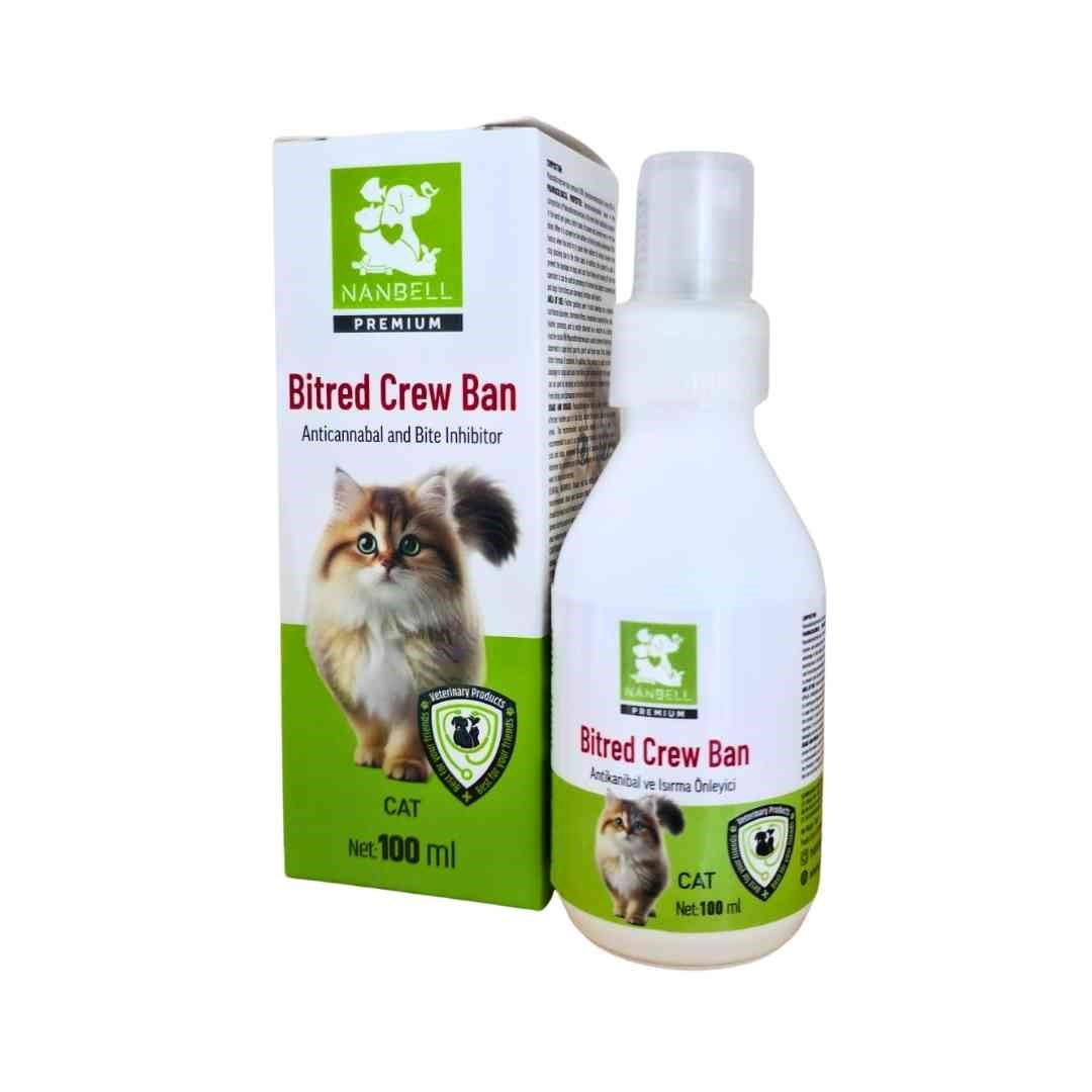 Nanbell Bitred Crew Ban Kedi Antikanibal Ve Isırma Önleyici 100 ml