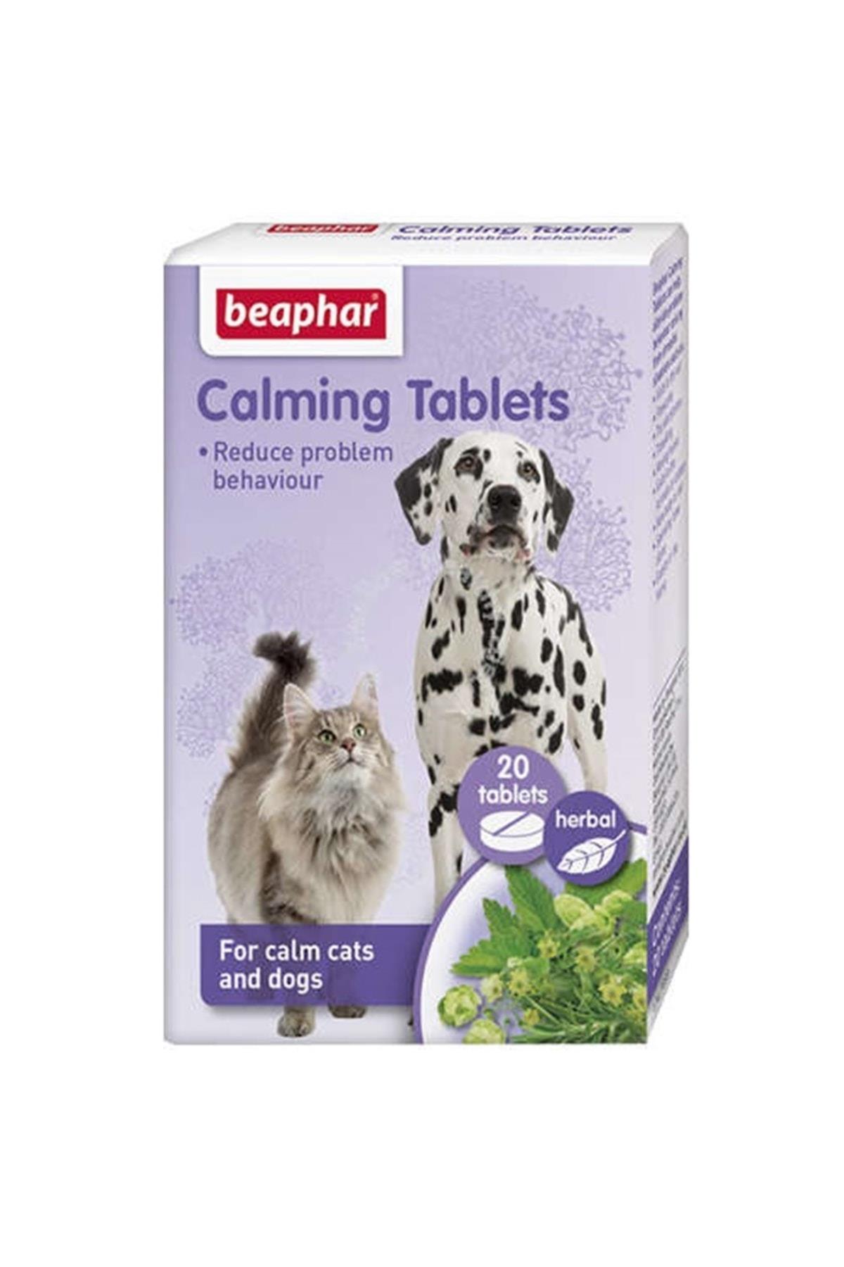 Beaphar Calming Tablets Sakinleştirici Kedi Ve Köpek Tableti-(20 Tabs)