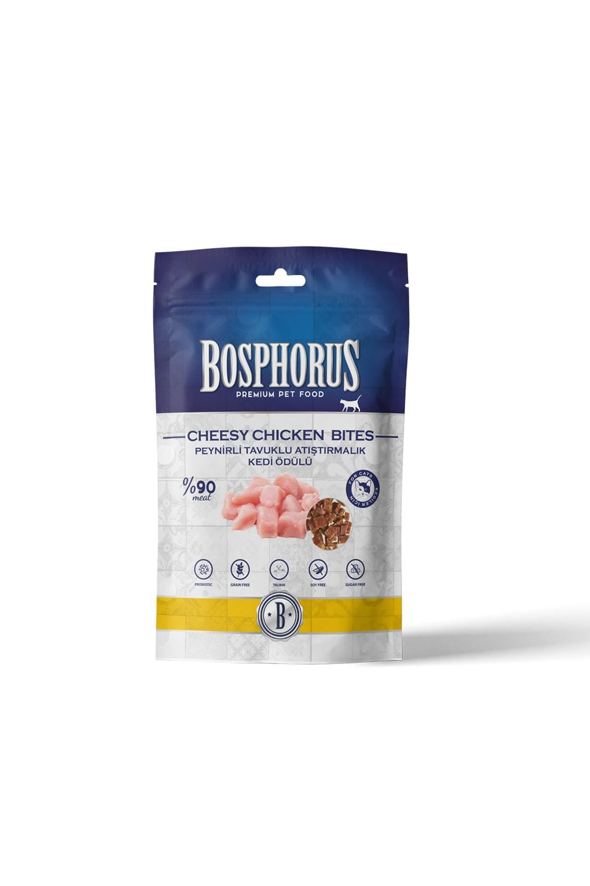 Bosphorus Peynirli Tavuklu Atıştırmalık Kedi Ödülü 80 Gr