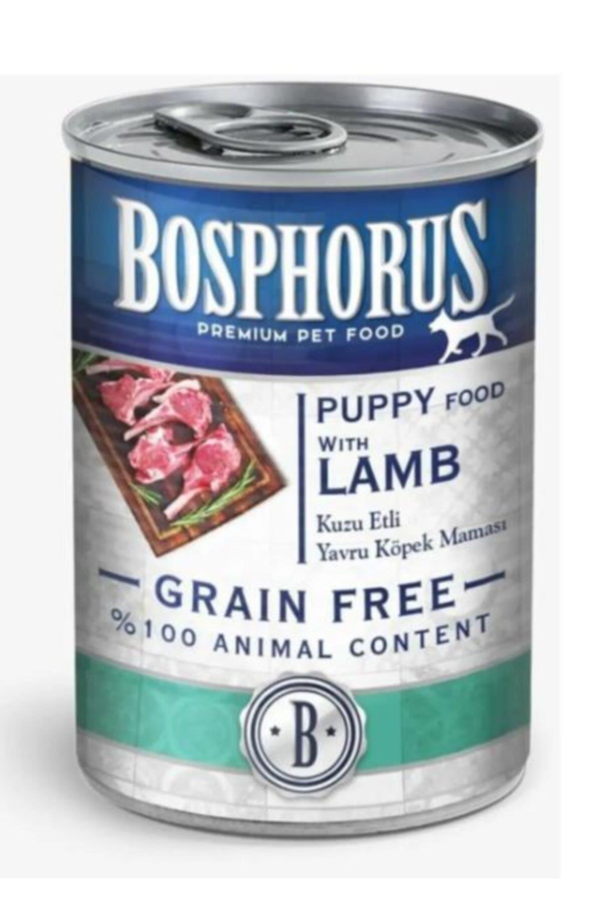 Bosphorus Tahılsız Kuzu Etli Yavru Köpek Konservesi 400 Gr 12 Adet