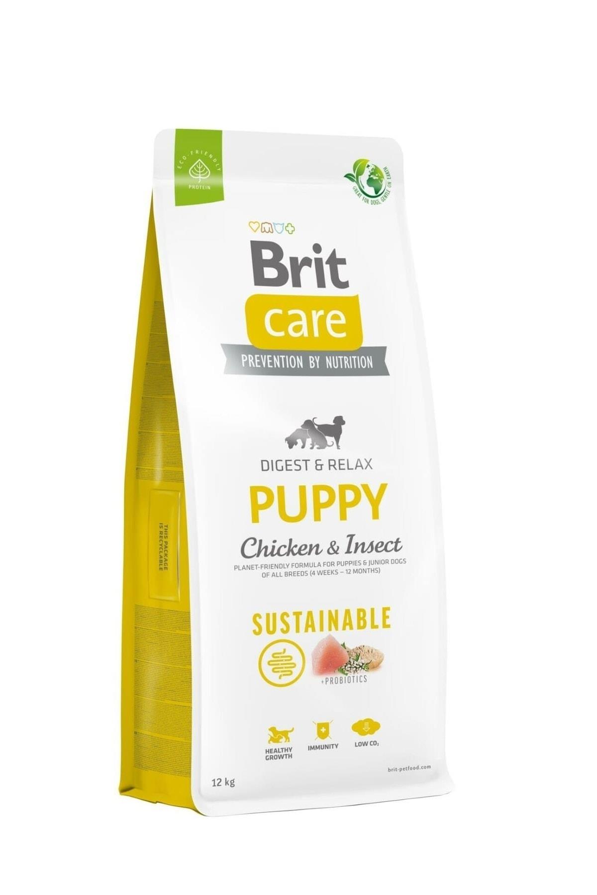 Brit Care Tavuklu Larvalı Yavru Köpek Maması 12 Kg