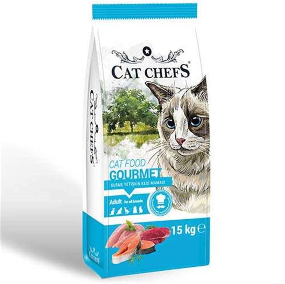 Cat Chefs Gourmet Renkli Kedi Maması 15 Kg