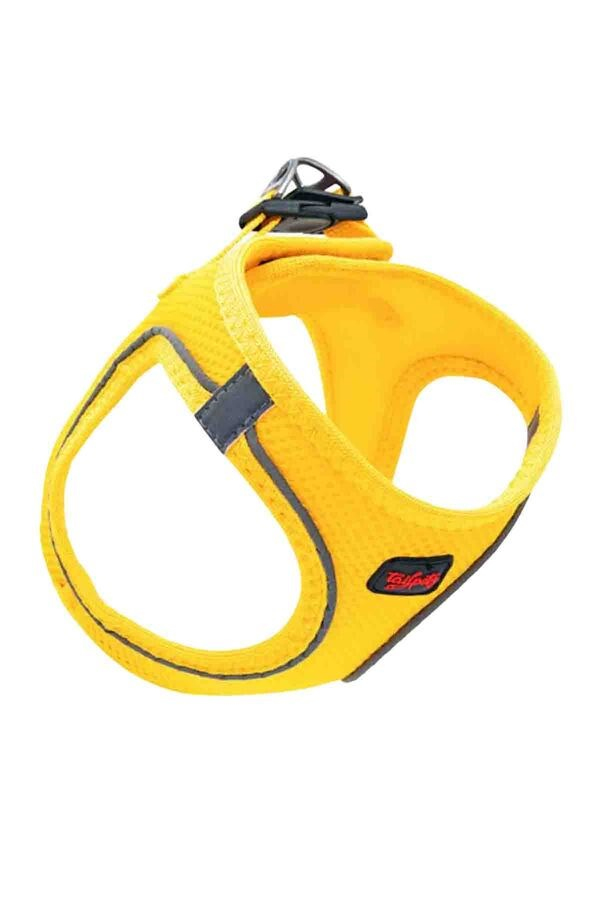 Tailpetz Air-Mesh Harness Yellow S