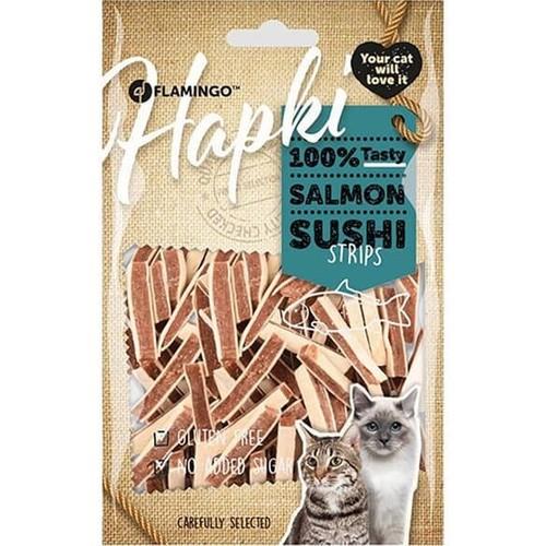 Flamingo Hapki Glutensiz Somon ve Alabalıklı Şerit Kedi Ödülü 85 gr