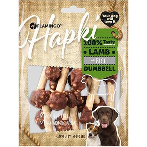 Flamingo Hapki Kuzulu Pirinçli Dumbell Köpek Ödülü 150 gr