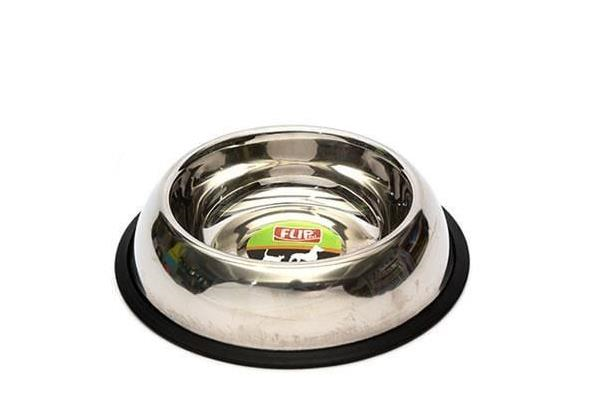 Flip Çelik Köpek Kedi Mama Kabı 480 Ml
