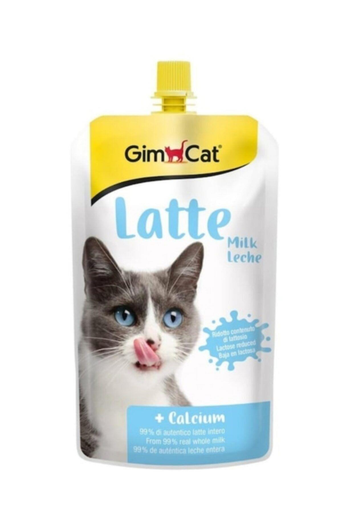 GimCat Milk Latte Kalsiyumlu Kedi Sütü 200 Ml