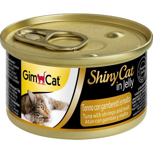 Gimcat Shinycat Tuna Balıklı Karidesli Malt 70GR