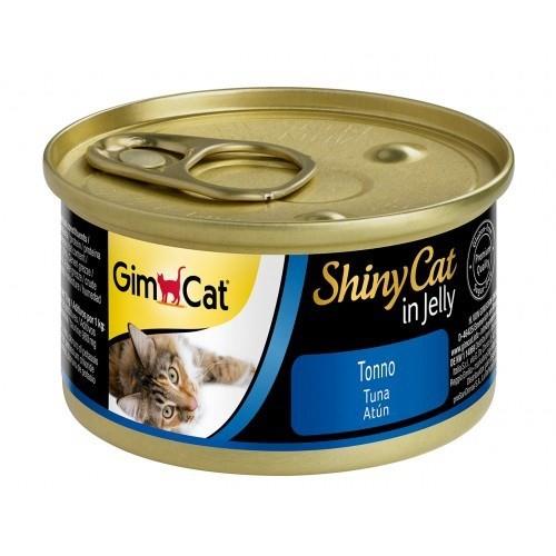 Gimcat Yeni Shinycat Öğünlük Konserve Kedi Maması-Ton balıklı 70gr