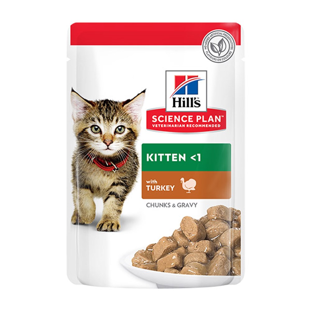 Hills Kitten Hindili Pouch Yavru Kedi Konservesi 85 gr