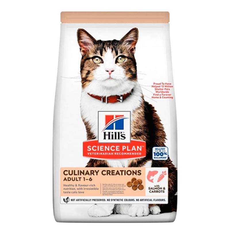 Hill's Yetişkin Somon ve Havuçlu Kedi Maması 1,5 Kg