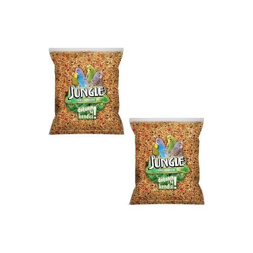 Jungle Poşet Muhabbet Kuşu Yemi 1 kg x 2 Adet