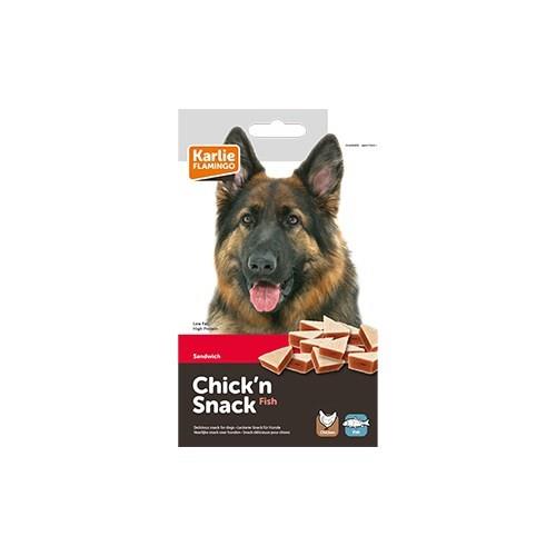 Karlie Flamingo Snack Sandviç Tavuk-Balık 85Gr