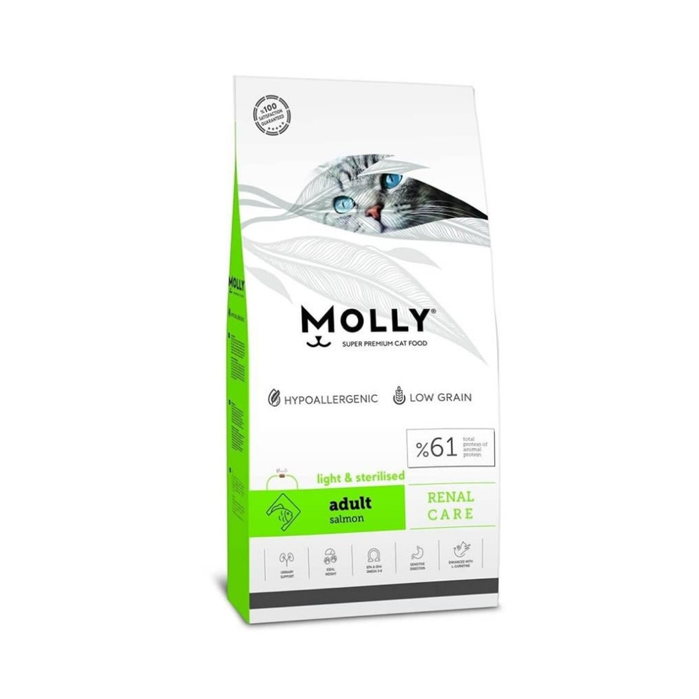 Molly Renal Care Light Somonlu Kısırlaştırılmış Kedi Maması 2 Kg