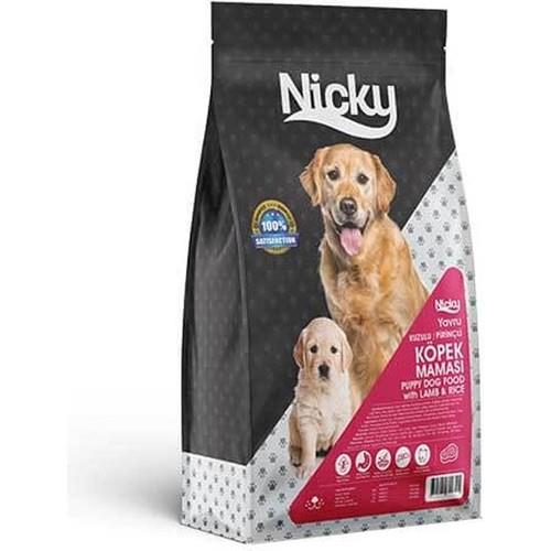 Nicky Adult Kuzu ve Pirinçli Yetişkin Köpek Maması 15 kg