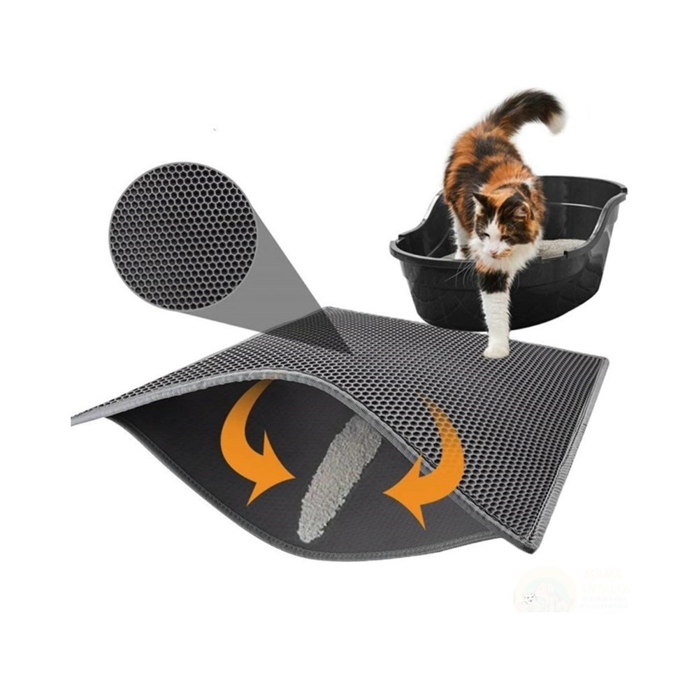 Perfect Elekli Kedi Tuvalet Önü Paspası 60 x 40 cm