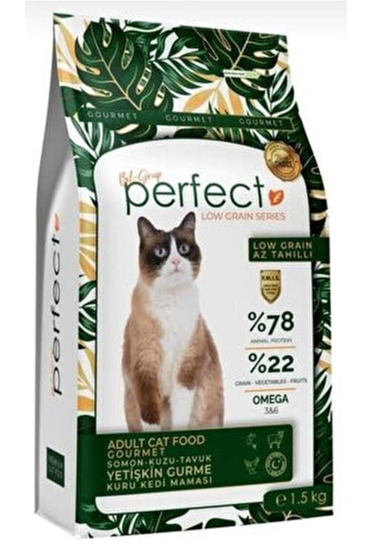 Perfect Gourmet Yetişkin Somonlu Kedi Maması 1.5 Kg