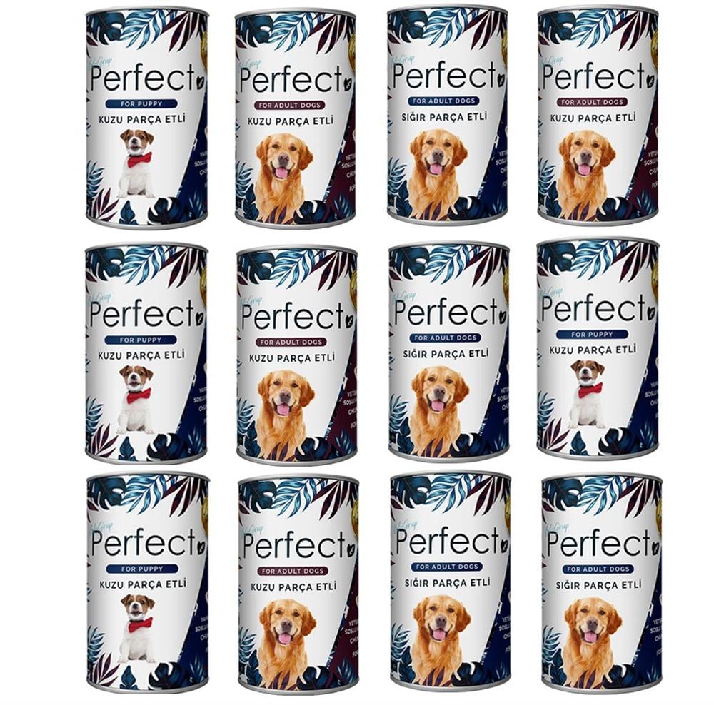 Perfect Köpek Konservesi Karışık 12 x 400 gr