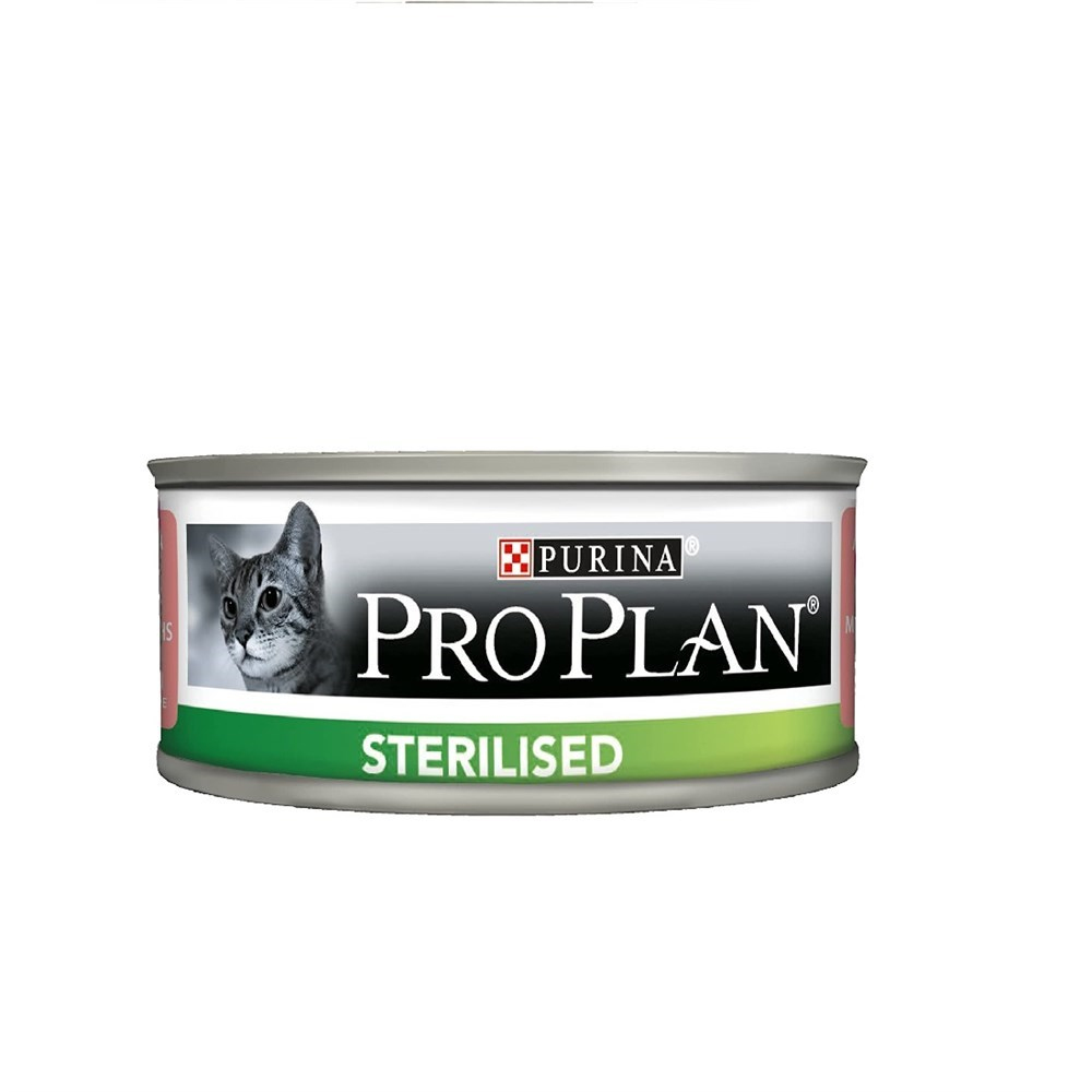 Pro Plan Sterilised Ton ve Somonlu Kısırlaştırılmış Kedi Konservesi 85 Gr