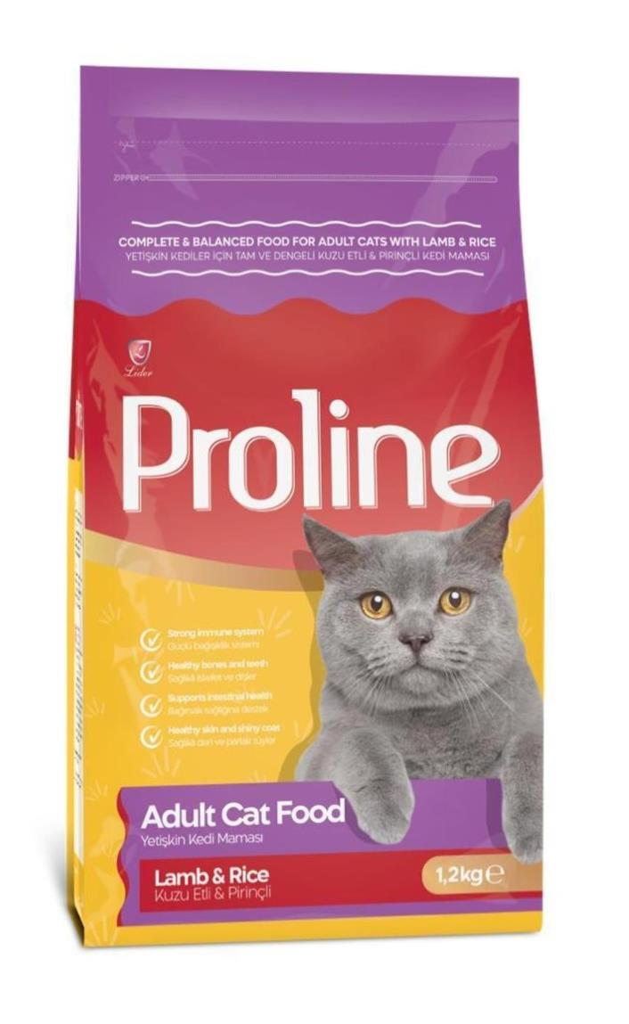 Proline Kuzulu Pirinçli Yetişkin Kedi Maması 1.2 kg